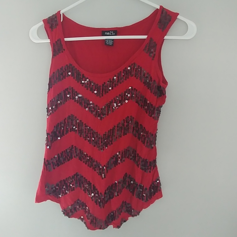 🎀3 for $15🎀Rue 21 Sequince Tank Top